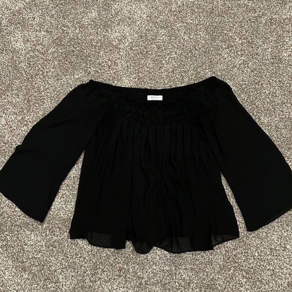 Bailey/44 Off The Shoulder Black Top - Picture 1 of 4